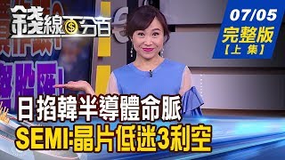 【錢線百分百】20190705完整版(上集)《日掐韓半導體命脈 韓報復老美噤聲有詭 SEMI:晶片低迷3利空 台積電法說外資5問 美元指數.黃金負相關 黃金牽動國際股匯!》