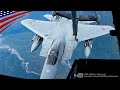 USAF Tanker Refueling Japanese F-15 Fighter - 2021