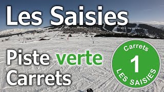Les Saisies - Ski Alpin - Piste verte 