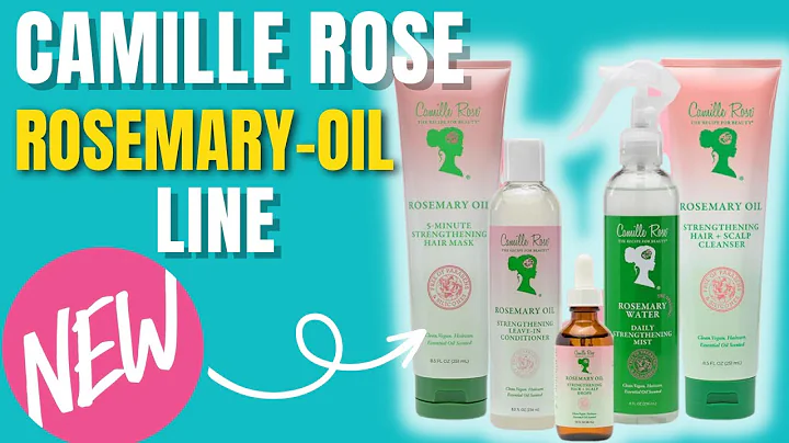 The NEW Camille Rose Rosemary Oil line