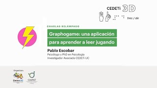 Charla Relámpago: Graphogame, una aplicación para aprender a leer jugando (Pablo Escobar) screenshot 4
