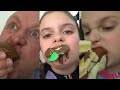 Bad baby giant chocolate fountain challenge victoria annabelle freak daddy