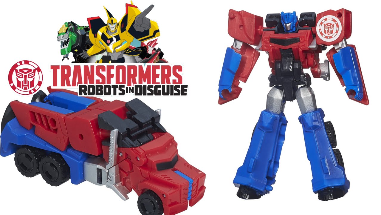 Juguetes de Transformers Robots in Disguise: Optimus Prime Legion Class  2015 - YouTube