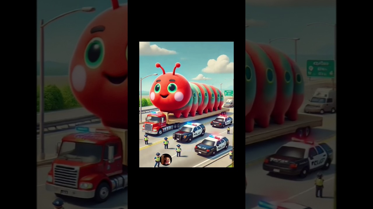 ❤️Cat Evolution Unlocked: Red Caterpillar Transport Mode!😘 