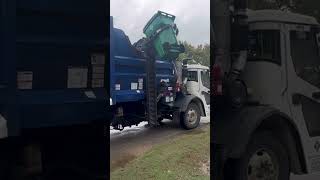 Waste Connections: Mack LR ZR | #dfw #garbagetruck #texas #wasteconnections