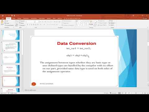 TYPE CONVERSION BASIC TO CLASS IN C++