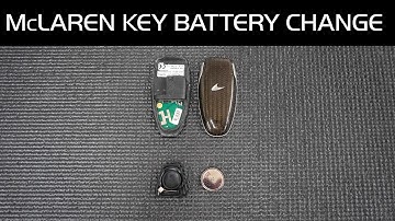 McLaren Key Fob Battery Replacement