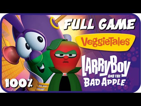 VeggieTales: LarryBoy and the Bad Apple FULL GAME 100% Longplay (PS2)