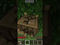 Can I survive 30 days in Minecraft ?🌲🏠  Day 1: Built a shelter!  #Shorts #Minecraft #30DaysSurvival