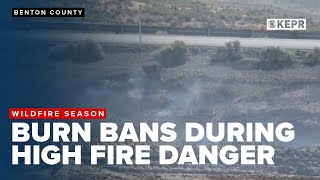 When are burn bans needed in Washington state?