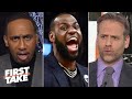 First Take debates whether LeBron is injured or just load managing