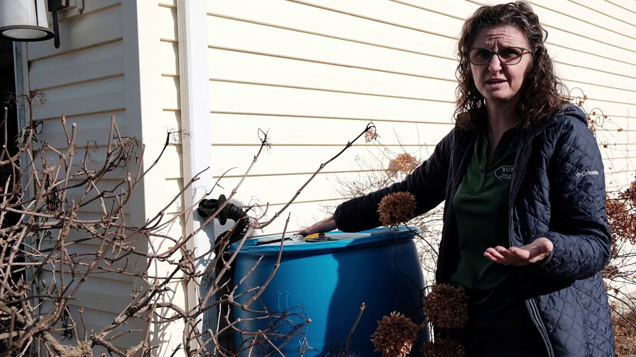 Winterize your rain barrel YouTube
