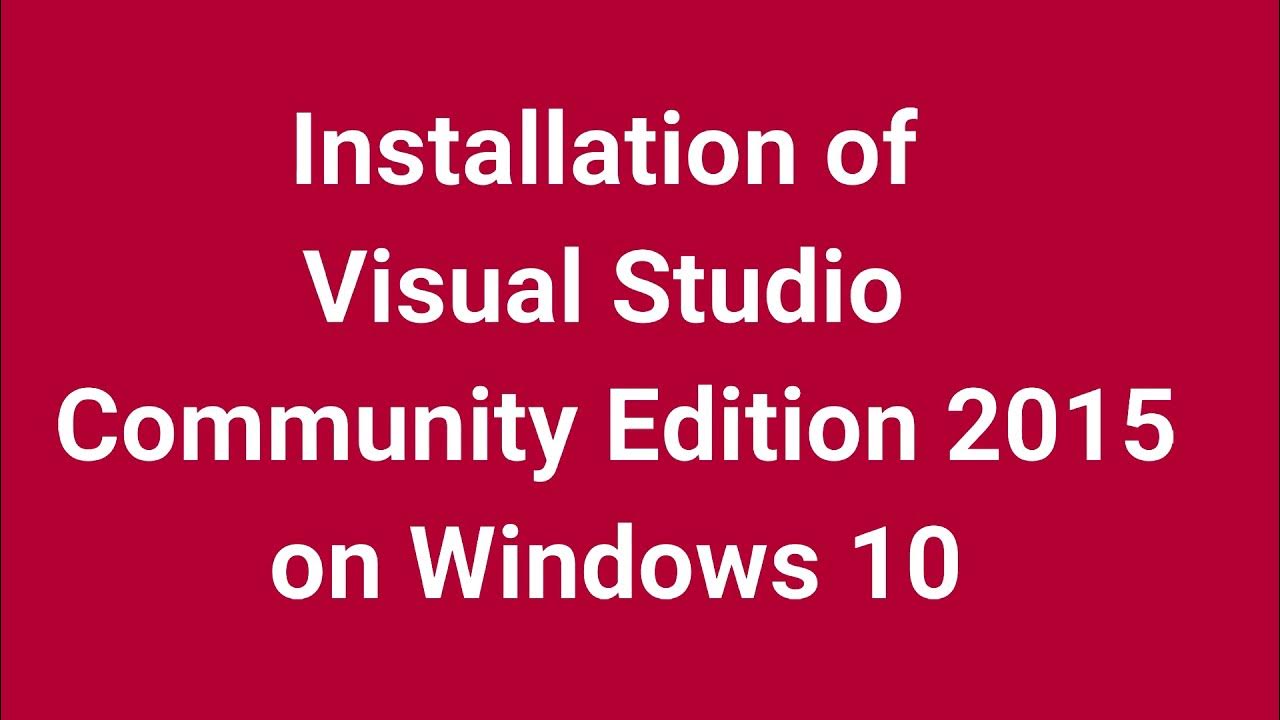 Visual community 2015. Visual community 2015