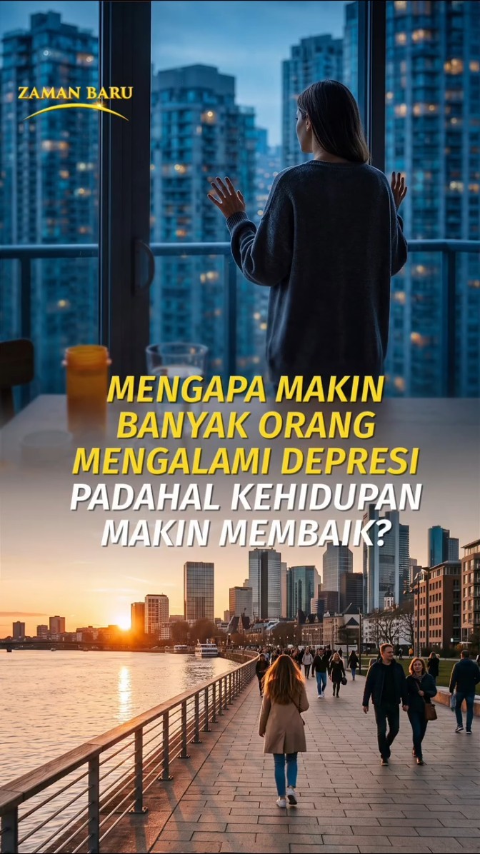 Mengapa Makin Banyak Orang Mengalami Depresi padahal Kehidupan Makin Membaik?