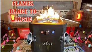 Ukiah Note Bluetooth Dancing Fire Pit Review