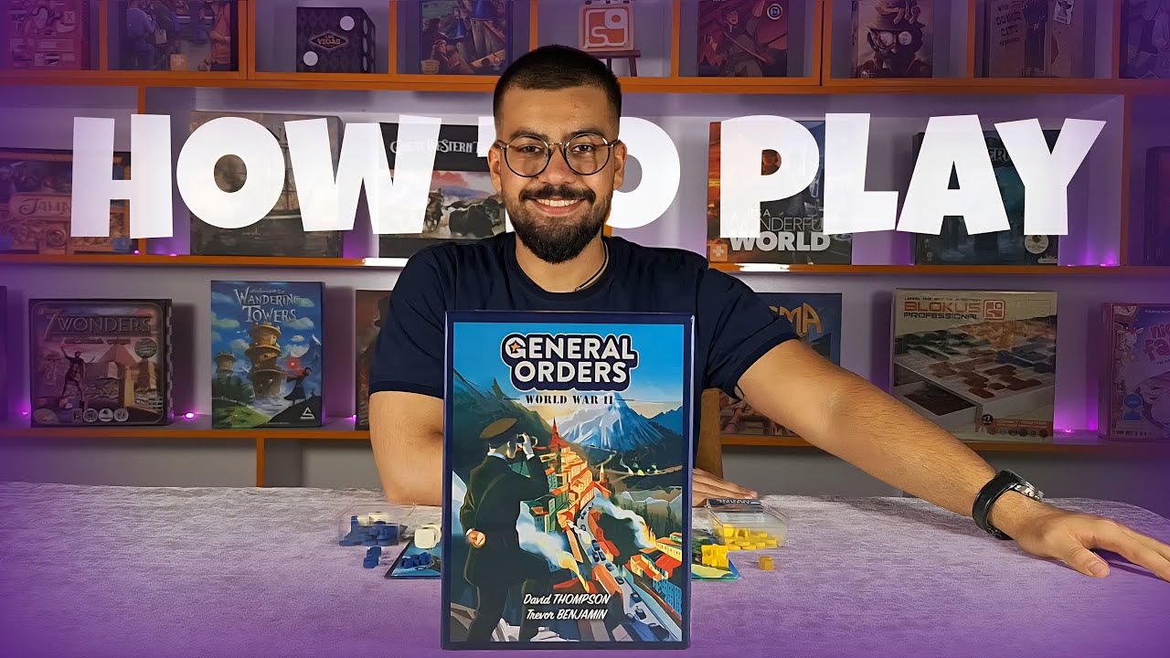 آموزش بردگیم فرمان نظامی | GENERAL ORDERS