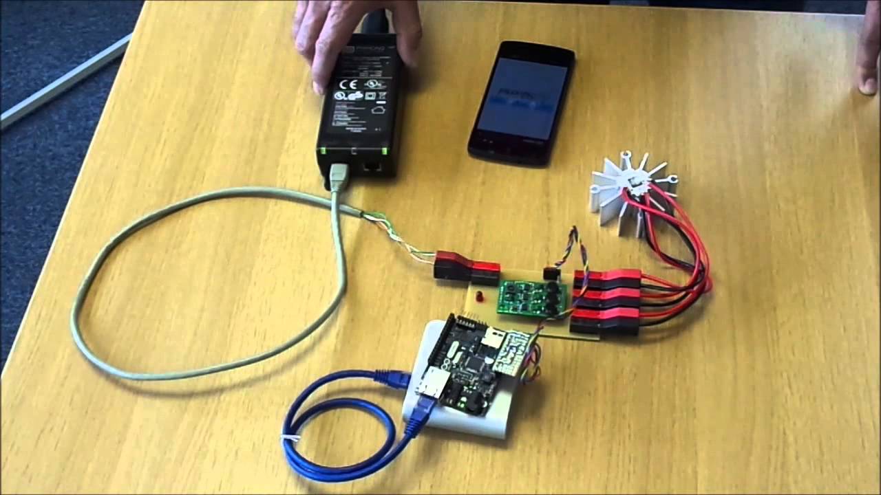 Silvertel PoE LED Demo Movie YouTube