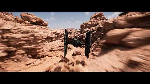 Tie Fighter Sequence UE5 WIP