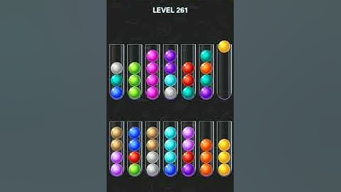 Ball Sort Puzzle 2021 Level - 261 | Love Game Player