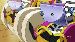 Goku Saves Hit, Goku And Hit Vs Dyspo And Kunshi, Goku And Master Roshi Emotional Moment Eng Dub