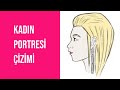 Kolay Kadın Portresi Çizimi (Yandan Görünüm) #dijitalçizim #çizim #art