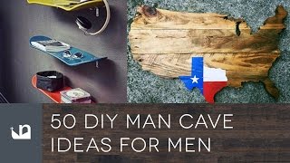50 DIY Man Cave Ideas For Men