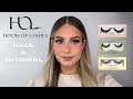 HOUSE OF LASHES HAUL + FAKE LASH TUTORIAL | how I apply lashes like a pro