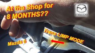 At Transmission Shop for 8 MONTHS?? Fixed in 15 MINUTES!! (Mazda 6 Stuck in 3rd P0328)