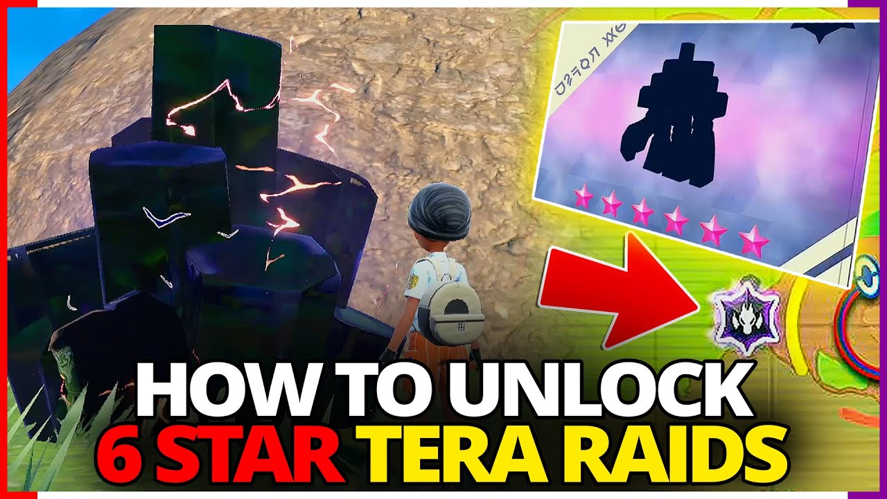 Can you unlock 6 star tera raids?