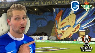 I WATCHED THE MOST UNDERRATED EUROPA LEAGUE FANS!! Genk - Real Betis Matchday Vlog