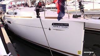 2017 Jeanneau Sun Odyssey 349 Yacht - Deck and Interior Walkaround - 2017 Annapolis Sail Boat