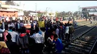 Railway Group D के परिणाम को लेकर Jaipur में भी विद्यार्थीयो का भारी आक्रोश