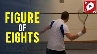 Squash Drills: Solo Squash Practice: Figure of Eights: The how and why, plus a progression