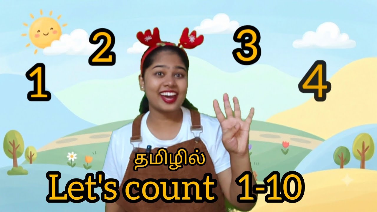 Learning Numbers 1-10 Through Counting and Songs