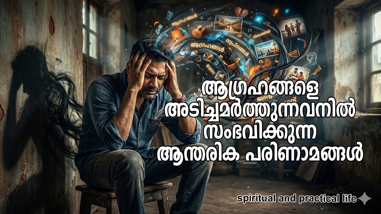 ആഗ്രഹങ്ങളെ അടിച്ചമര്‍ത്തുന്നവനില്‍ സംഭവിക്കുന്ന ആന്തരിക പരിണാമങ്ങള്‍ | #gurunirmalanandagirimaharaj
