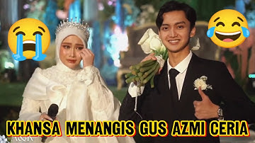 Detik Khansa Menangis Di Acara Terakhir Unduh Mantu Di Blitar __ Resepsi Gus Azmi & Ning Khansa