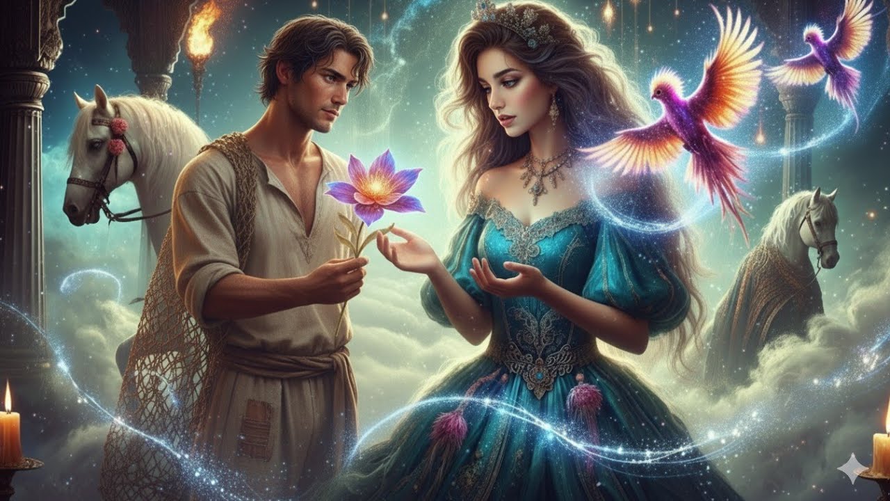  गरीब मछुआरा कैसे बन गया बादशाह का दामाद घमंडी शहजादी और उसकी अजीब शर्त चमत्कारी फूल और मछुआरा