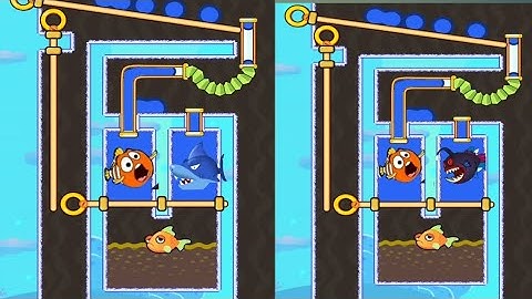 save the fish game pull the pin/save fish game/level 1151 level to 1177 level #fishdom @HAYAT GAMERZ