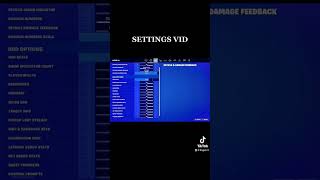 Settings vid because some people asked for them #fortnite #fyp #bestsettingsforfortnite #kbm