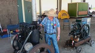 : MORE HIT AND MISS ENGINES AT THE TULARE FARM SHOW