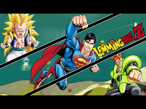 Lemming Ball Z: Goku vs. Bojack  Weirdest Dragon Ball Z Game Ever! 