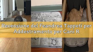 Recensione del Feandrea Tappeti per Addestramento per Cani Riutilizzabili, 2 Pezzi, Lavabili, 183 x