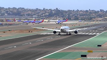 Japan Airlines Boeing 787-8 Takeoff San Diego