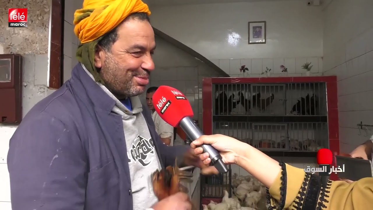 إقبال كثيف على إقتناء الدجاج البلدي  بسوق  الحرية