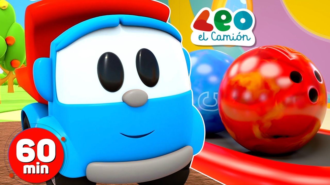 Leo el Camión  - 60 minutos de Nuevos Capitulos en español - Carritos para niños