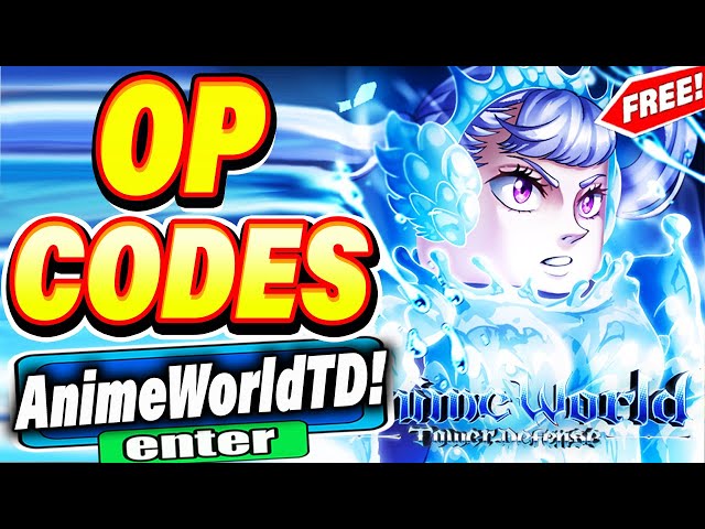 All Roblox Anime Tower Defense codes for free Gold & Puzzles in