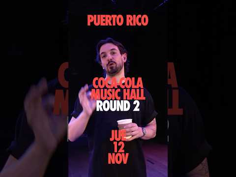 PUERTO RICOUstede piden, yo sirvo. Entradas YA disponibles en nachored.com.