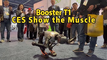 Booster T1 at CES is Unstoppable