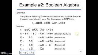 2 1 4 Boolean Algebra