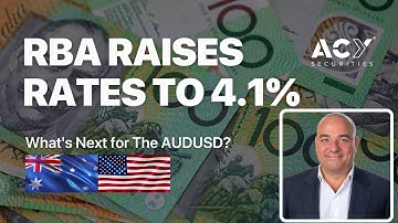 RBA HIKES 25 Basis Points to 4.1% - What